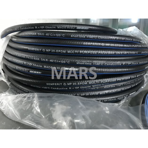EPDM hadica MP20 38/50 mm – voda a vzduch, 20 bar